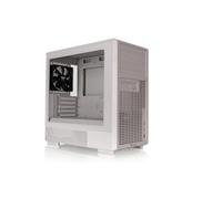 Thermaltake Retro 260 | Boîtier Micro ATX rétro | 2 Ventilateurs 120mm | Verre trempé | Compatible GPU 370mm et AIO 280mm | Beige