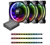 Thermaltake CL-F076-PL12SW-A Ventilateur, Refroidisseur et radiateur Boitier PC 12 cm Noir