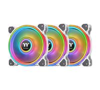 TT 23349 - Thermaltake Riing Quad 12 RGB, 120 mm, blanc, lot de 3