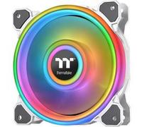 Thermaltake Ventilateur pour radiateur Riing Quad 12 RGB TT Premium Edition Pack 1 ventilateur Blanc