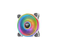 Thermaltake Ventilateur pour radiateur Riing Quad 12 RGB TT Premium Edition Pack 1 ventilateur Blanc