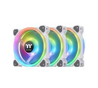 Thermaltake Riing Trio 12 RGB Radiator Fan White TT Premium Edition Ventilateur universel 12 cm Blanc 3 pc(s)