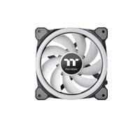Thermaltake Riing Trio 14 RGB TT Premium Edition - Kit de 3 ventilateurs 140mm Noir/Gris, 0.17A, MTBF 40000h, Universel 077-PL14SW-A