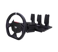 Thermaltake Roue de course G15 à entraînement direct avec pédales ; base à entraînement direct de 15 Nm ; pédales à effet Hall ; roue de 33 cm ; libération rapide ; arrêt d'urgence ; compatible avec