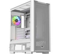 Thermaltake Boîtier PC S380 TG ARGB – Midi Tower Blanc Neige