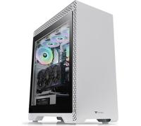 Thermaltake S500 TG Snow - Tour midi - PC - Acier - Blanc - ATX,Micro ATX,Mini-ITX - Multi