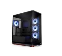 Thermaltake Stage 450 TG ARGB | Boîtier ATX Moyen Tour | 3 Ventilateurs ARGB de 120 mm | Façade en Mesh | Verre trempé de 4 mm | Support pour radiateur de 360 mm | Noir
