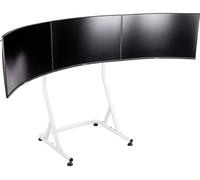 Thermaltake Support décran Triple Monitor Stand for Cockpit White 3 Écran(s) 139,7 cm (55) blanc