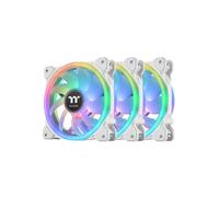 Thermaltake Ventilateur pour PC SWAFAN 12 blanc 120 x 120 x 25 mm