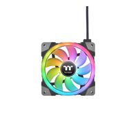 Thermaltake CL-F143-PL12SW-A Ventilateur pour PC noir, transparent, RVB (l x H x P) 120 x 120 x 25 m