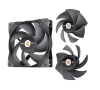 Thermaltake CL-F155-PL12BL-A Ventilateur pour PC noir (l x H x P) 120 x 120 x 25 mm