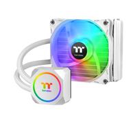Thermaltake TH120 ARGB Sync Snow Edition Intel LGA1700 Ready/AMD AM5 Système de refroidissement liquide tout-en-un 120 mm Radiateur CPU Cooler CL-W346-PL12SW-A Blanc