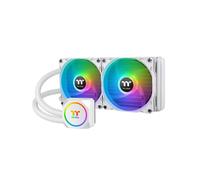 Thermaltake TH240 ARGB Sync Snow Edition Refroidisseur liquide tout-en-un pour processeur, radiateur 273x120x27mm, 2x120mm 59.28 CFM, 1.31 mmH2O, 28.2 dB