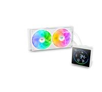 Thermaltake Refroidissement liquide AIO CL-W471-PL12SW-A ARGB Écran 3,95" Neige
