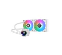 Thermaltake TH240 V2 ARGB - Kit Watercooling CPU 240mm Blanc - Radiateur Aluminium 276x120x27mm - Ventilateurs 120mm ARGB - PWM 500-2000 RPM - Compatible Intel/AMD