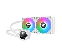 Thermaltake TH240 V2 Ultra ARGB Sync/AlO Refroidisseur de liquide/Ventilateur ARGB 120 x 2/PWM 500~1500rpm/Water Block 2.1" LCD/Blanc, CL-W404-PL12SW-A