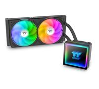 Thermaltake Watercooling AIO TH240 V3 ARGB – Waterblock miroir infini, pompe rotative – Noir