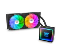 Thermaltake TH240 V3 ARGB CPU Liquid Cooler; Intel/AMD; 1x240mm 500~2000rpm Single Frame ARGB Fan; Radiateur 240mm; Miroir Infinity ARGB; Tête de pompe rotative; Noir; CL-W465-PL12SW-A