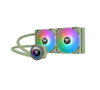 Thermaltake Refroidisseur AIO TH280 V2 ARGB – Radiateur 280 mm, 140 mm ARGB – Matcha Green