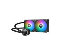 Thermaltake TH280 V2 Ultra ARGB Sync Refroidissement Liquide AIO 280 mm - Écran LCD 2,1" (480 x 480), 2 LED ARGB PWM CT140, TT RGB Plus 2.0, Compatible Intel LGA1851/1700 et AMD AM5/AM4, Noir