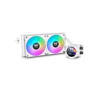 Thermaltake TH280 V2 Ultra EX ARGB - Refroidisseur liquide AIO, radiateur 280mm, 2x140mm ARGB, 500-2000 RPM, sockets Intel/AMD, blanc
