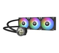 Thermaltake TH360 V2 Ultra ARGB Sync AIO Refroidissement liquide 360 mm - Écran LCD 2,1" 480 x 480, 3 LED ARGB PWM CT120, TT RGB Plus 2.0, Intel LGA1851/1700 et AMD AM5/AM4, Noir