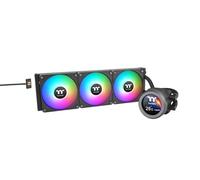 Thermaltake TH360 V2 Ultra EX ARGB AIO Refroidisseur de processeur/bloc d'eau 2,1" LCD/ventilateur 120 x 3/connexion rapide magnétique/contrôle de synchronisation MB ARGB/contrôle logiciel LCD/CL-W415