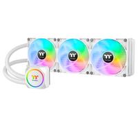Thermaltake Refroidisseur de liquide tout-en-un TH420 ARGB Sync 456 mm 3x140 mm Blanc (Snow Edition)