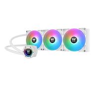 Thermaltake Refroidisseur liquide AIO TH420 V2 ARGB Sync 420 mm – Snow Edition (Blanc)