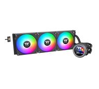 Thermaltake TH420 V2 Ultra EX ARGB AIO Refroidisseur de processeur/bloc d'eau 2,1" LCD/ventilateur 140 x 3/connexion rapide magnétique/contrôle de synchronisation MB ARGB/contrôle logiciel LCD/CL-W417