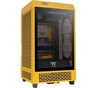 Thermaltake Boîtier mini-tour gaming The Tower 200 - 2 ventilateurs pré-installés - Jaune