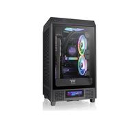 Thermaltake The Tower 200 Mini Tower Noir, Mini-ITX, 2x3.5"/2x2.5", Vent. 120/140mm, USB 3.2 Gen1/Gen2, 300x280x537mm