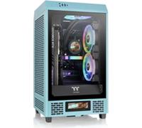 Thermaltake The Tower 200 tuerkis Tempered Glas