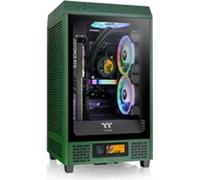 Thermaltake The Tower 200 vert foncé verre trempé
