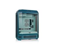 Thermaltake The Tower 600 | Boîtier Moyen Tour ATX | 2 ventilateurs 140mm préinstallés | Ventilation verticale | Compatible avec un refroidisseur 420mm et jusqu'à 13 ventilateurs | Transformative Teal