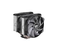 Thermaltake TOUGHAIR 710 - Refroidisseur d'air CPU, 2 ventilateurs 14cm, 500-1400 tr/min, 81.96 CFM, 1.82 mmH2O, 7 caloducs, TDP 250W, sockets LGA 115x/1200/1700/20xx, AM4/AM5, Gris