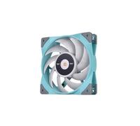 Thermaltake Ventilateur radiateur pour PC TOUGHFAN 12 CL-F117-PL12TQ-A 120×25 mm Turquoise PWM