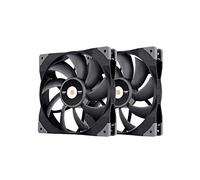 Thermaltake Ventilateur boîtier PC TOUGHFAN 14 – 14 cm Noir 2 pièces