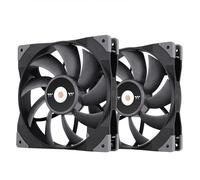 Thermaltake TOUGHFAN 14 Boitier PC Ventilateur 14 cm Noir 2 pièce(s)