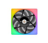Thermaltake TOUGHFAN 14 RGB Blanc - Ventilateur 140mm PWM 500-2000RPM - Pression statique 3.04 mmH2O - Roulement Hydraulique - Kit de 3 avec contrôleur RGB