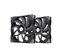 Thermaltake TOUGHFAN 14 - Ventilateur 140mm pour Boitier PC - 500-2000 RPM, 119.1 CFM, 33.2 dB, Roulement Hydraulique, 12V, 2 unités