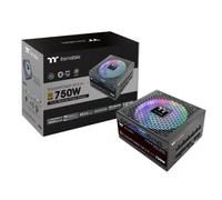 Thermaltake Toughpower GF3 ARGB 750W | Alimentation PC ATX 3.0 | PCIe Gen 5.0 | 80-Plus Gold | entièrement modulaire | Ventilateur Silencieux 140 | Certifié UE | Noir