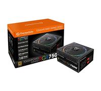 Thermaltake ToughPower Grand RGB 750W Gold - Alimentation électrique (interne) - ATX12V 2.4/ EPS12V 2.92 - 80 PLUS Gold - CA 100-240 V - 750 Watt - PFC active - Etats-Unis - noir G
