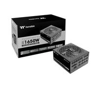 Thermaltake Toughpower TF3 1650 W ; ATX 3.1 ; x2 native PCIe 5.1 12V-2x6 ; connecteurs H++ bicolores ; bascule OCM multi/rail unique ; condensateurs 100 % japonais ; 80 Plus titane ; PS-TPD-1650FNFATU
