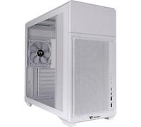 Thermaltake TR300 TG Snow – Verre trempé, Câble d'extension d'alimentation, Ventilateur 120mm blanc