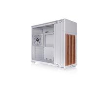 Thermaltake Boîtier moyen tour TR300 WS Snow – Verre trempé, câble d'alim, ventilateur 120 mm blanc