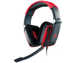 Thermaltake Ttesports HT-SHK002ECRE Casque PC pour Gaming Rouge