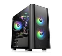 Thermaltake V Series V150 TG - Tour - micro ATX - panneau latéral avec fenêtre (verre trempé)