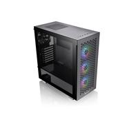 Thermaltake V350 TG ARGB Air Black PC-Chassis Mid-Tower-ATX-Gehäuse 4mm ge