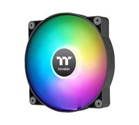 Thermaltake Ventilateur CT200 ARGB PWM, contrôlé PWM 500~900 tr/min, synchronisation de carte mère 5 V, 16,8 millions de couleurs 9 LED adressables, flux d'air 131,6 CFM, roulement hydraulique, 200